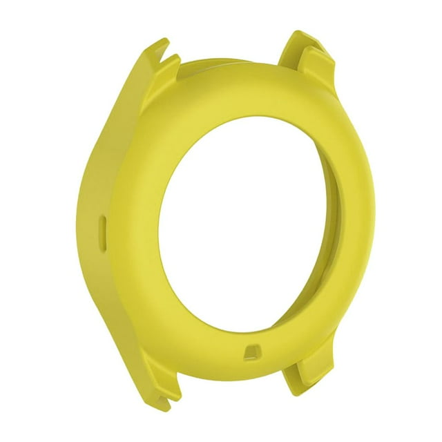 para S3 Funda protectora de silicona para reloj inteligente Classic Case Amarillo