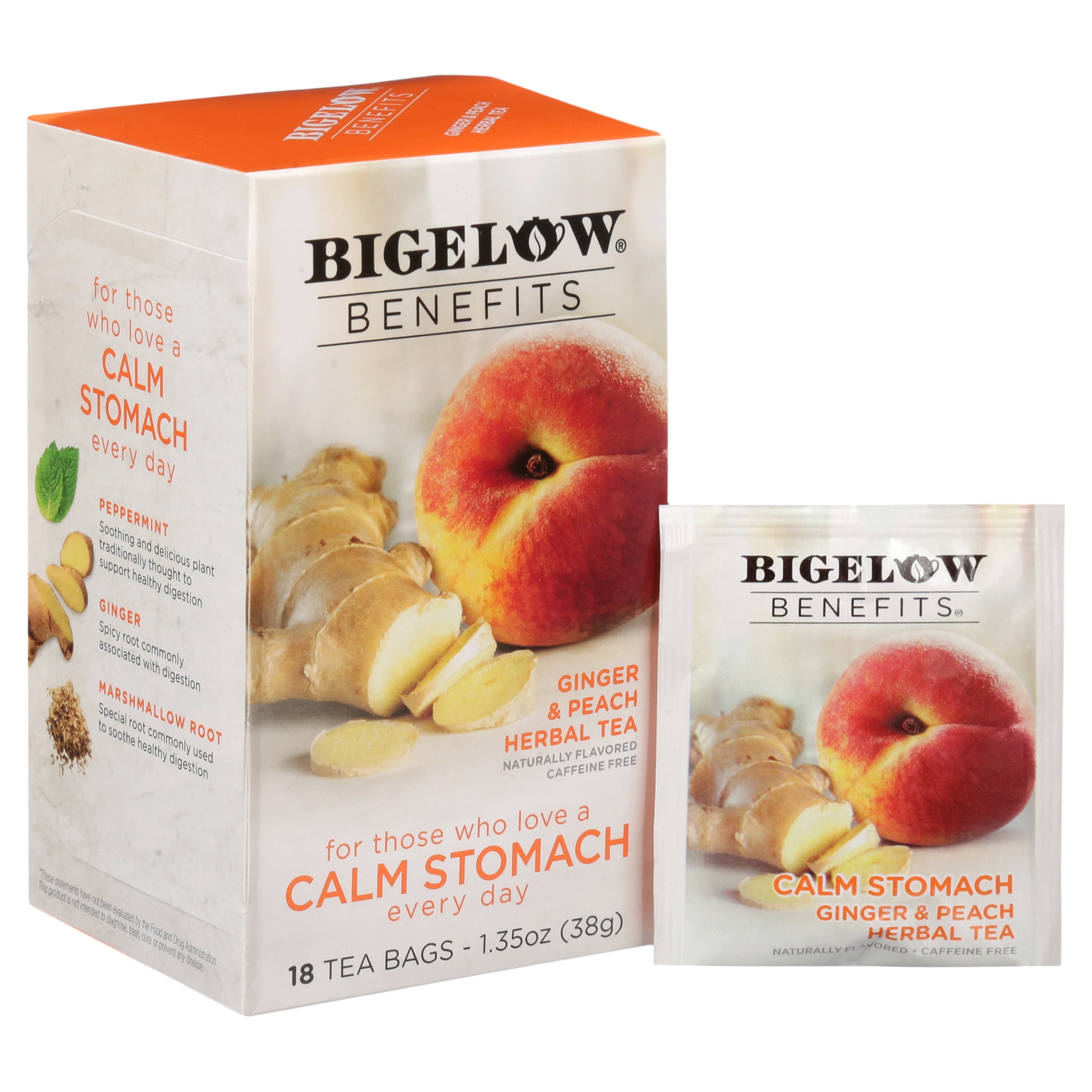 Bigelow Benefits Tea Variety Pack, Tea Bags, 18 Count (6 packs of 18)