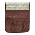 thumbnail image 3 of ADDHAT 1Ud Bolsa De Almacenamiento De Fieltro Para Sofá Con Compartimentos Y Red Duradera Color Café, 3 of 8