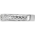 thumbnail image 4 of 10K White Gold Diamond Trio Ladies Wedding Band (Size 7) Made In India rm3162b-l-100-0waa, 4 of 5