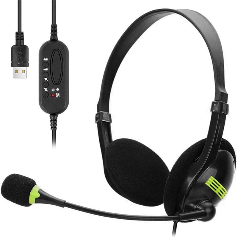 walmart usb headset with microphone