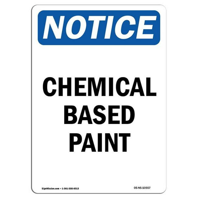 SignMission OS-NS-A-710-V-10557 7 x 10 Po Panneau de Signalisation OSHA - Peinture à Base Chimique
