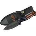thumbnail image 3 of Rite Edge 7.25" Stars & Stripes Fixed Blade Utility Knife, Stainless Steel Full Tang with 3D Printed Flag Handle – Outdoor Tool with Nylon Sheath, 3 of 3