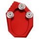 thumbnail image 2 of Ampliación de la extensión del soporte lateral de la bici de la suciedad de la rojo Sunnimix Soporte lateral para soporte de pie para motos, 2 of 8