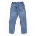 thumbnail image 3 of chopper club Boys Jeans - Elastic Waist with Drawstrings Stretchable Denim Pants in Slim Fit 38, 3 of 3