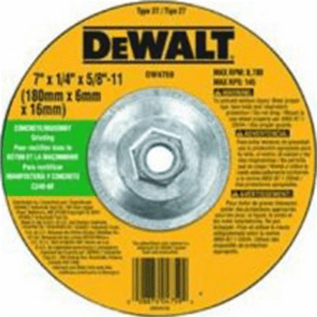 DeWalt 9"X1/4X5/8-11MET