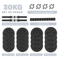 thumbnail image 3 of Mancuerna con Peso Ajustable Altera  SM-30K C/ Discos de Cemento Intercambiables 30Kg, 3 of 11