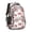 Fireman and Bunting, variant on Fireman and Bunting White Pattern Backpack for School, Cute School Bag with Adjustable Shoulder Straps and Padded Back, 16.9"x12.6"x5.9"