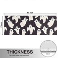 thumbnail image 5 of Kitchen Rugs Sets Of 2,Dark Halloween White Ghosts Anti Fatigue Kitchen Mat Rugs Non Slip Washable,Decorative Kitchen Floor Mats for Kitchen,Sink,Laundry,17"X47", 5 of 5