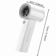 thumbnail image 2 of shyuyusa High Power Turbo Fan Portable USB Handheld Fan 199 Speed Adjustable High Speed Cooling Fan, 2 of 8