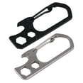 thumbnail image 3 of Naierhg Stainless Steel Key Ring Carabiner Hook Bottle Opener Hexagon Wrench Multi Tool, 3 of 7