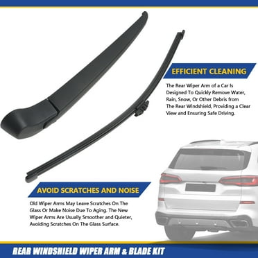 Rear Windshield Wiper Arm & Blade for 2007 2008 2009 2010 2011 2012 2013 BMW X5