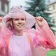 thumbnail image 4 of Chubasqueros desechables portátiles, impermeable, transparente, Poncho de lluvia de emergencia, abrigo para viajar, acampar, deportes al aire libre, 4 of 4