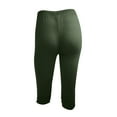 thumbnail image 4 of TAGOLD Womens Summer Pants, Womens Summer Yoga Pants, Fashion Womens Leggings Fitness Running Solid Sports Yoga Capris Pants, 4 of 5