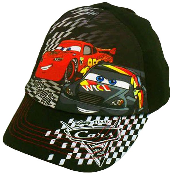 Disney HAT CAP CARS 2 II TWO PIXAR DISNEY MCQUEEN YOUTH TODDLER KIDS