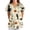 Complexion #002, variant on Halloween Scrub Tops for Women Ghost Castle Graphic V-Neck Fall Holiday Scrubs Top Pumpkin Print Short Sleeve Casual Medical Scrub Shirts with Pockets M