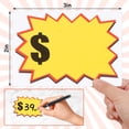 thumbnail image 3 of TEXIJUSO 510PCS Price Stickers, 2"x3" Self-Adhesive Yard Sale Price Stickers, Price Tags with Large Blank to Write Pricing for Retail, Flea Markets and Estate(Yellow), 3 of 7
