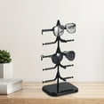 thumbnail image 3 of JIEMUCES Organisateur de Lunettes de Soleil Robuste 5/10 Paires Présentoir à Lunettes Économiseur d'Espace Support de Rangement pour Lunettes de Bureau Simple/double Rangée, 3 of 7