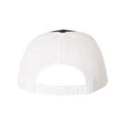 Richardson - Adjustable Snapback Trucker Cap - 112 - Black/ White - Size: OSFM