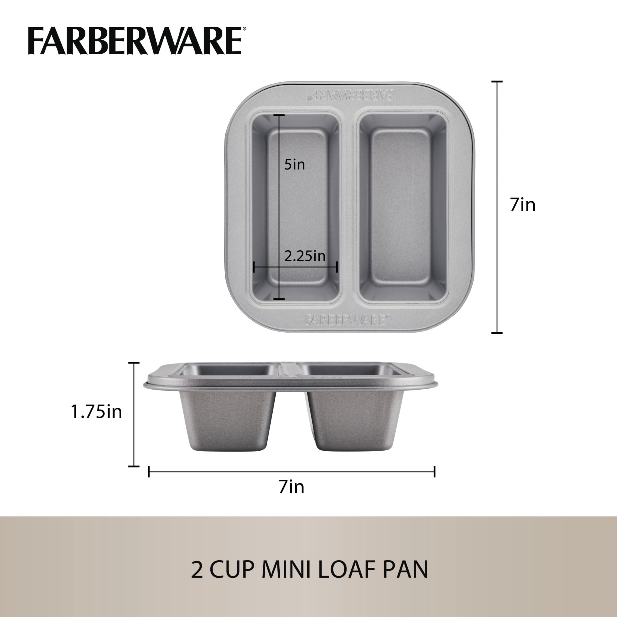 Farberware 4 Piece Nonstick Bakeware Set, Gray - Yahoo Shopping