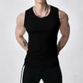 thumbnail image 2 of CHENge Men's Ribbed Tank Top, Slim Fit Sleeveless Muscle Shirt for Gym Workout and Casual Summer Wear, 2 of 5