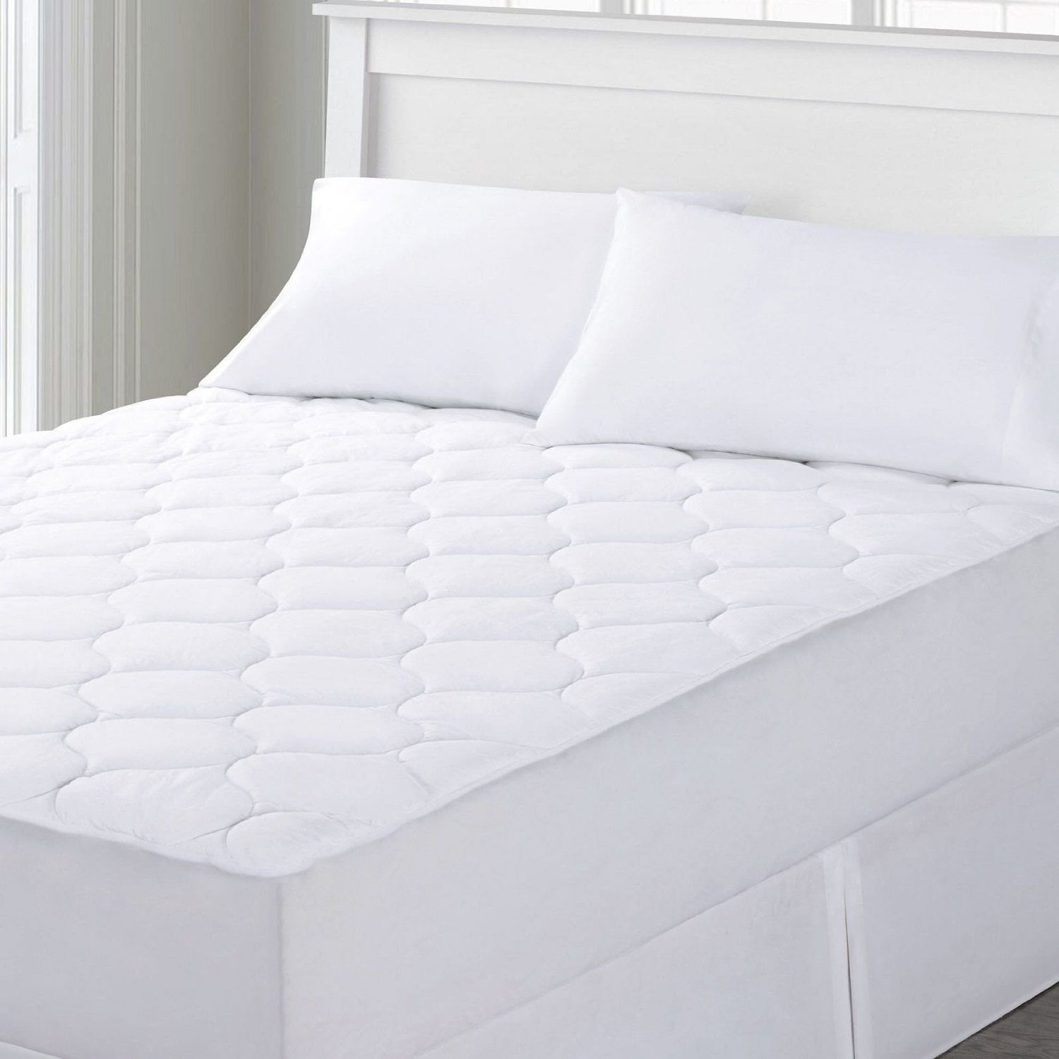 Comfort Linen Quilted Mattress Pad