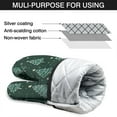 thumbnail image 7 of Cute Oven Mitts,Dark Green Christmas Tree Pattern Oven Mitt 2-Pack Set,Kitchen Gloves for Oven,Heat Resistant Oven Mitts 7.7"x12", 7 of 7