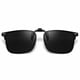 thumbnail image 1 of Lentes de Sol Clip-On GLEXAL Cuadrados Negros Polarizados UV400, 1 of 8