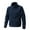 Dark Blue, variant on Lovskoo Mens Winter Coats Polar Fleece Thick Thermal Long Sleeve Stand Collar Pockets Recreation Coat Black