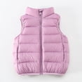thumbnail image 6 of KAUOD Boys Girls Lightweight Puffer Vest Zip up Mock Neck Quilted Sleeveless Winter Jackets Kids Waterproof Warm Waistcoat, 6 of 7