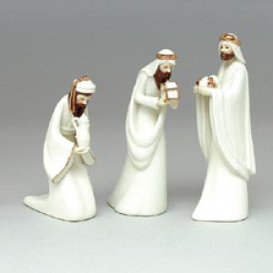 Kurt Adler Porcelain Three Kings Set