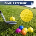 SAPLIZE 12 Pack Foam Golf Practice Balls, Realistic Feel and Limited