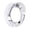 White, variant on PIT66 Gauge Cover Fit for Older Freightliner Century Purple Jewel Visor 2 3/8"…