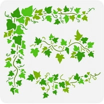 1PC Ivy Painting Stencil 11.8x11.8 inch Hollow Out Vine Leaves Drawing Painting Stencils