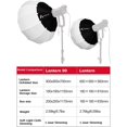 thumbnail image 6 of Aputure Lantern 90cm Softbox For All Bowens Mount Lights Like Aputure 300X 300D II Amaran 200x 200D 60X 60D, 6 of 6