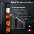 thumbnail image 5 of PARACITY 17 oz Stainless Steel Insulated Water Bottle, Double Wall Vacuum Insulation, Keeps Hot for 12 Hrs & Cold for 24 Hrs, Perfect for Coffee & Tea, 5 of 7