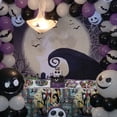 thumbnail image 5 of 61 PCS Nightmare Tableware Sets, Nightmare Party Paper Plates and Napkins Set Includes 40 PCS Plates, 20 PCS Napkins, 1 Tablecloth for Birthday Halloween Party Supplies, 5 of 5