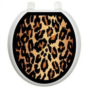 Toilet Tattoos Classic Leopard Toilet Seat Decal
