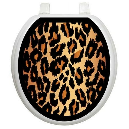 Toilet Tattoos Classic Leopard Toilet Seat Decal