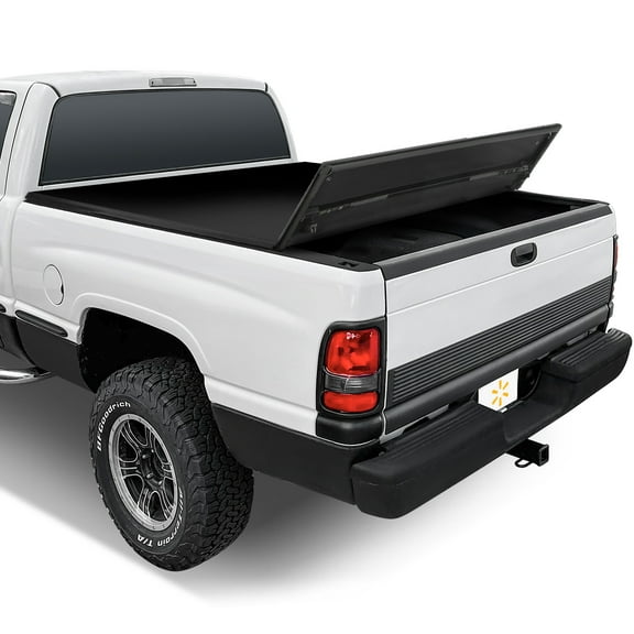 Auto Drive Soft Tri Fold Truck Bed Tonneau Cover Fits 94-01 Dodge Ram 1500 6.5Ft Bed