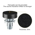 thumbnail image 4 of Heavy Duty Threaded Furniture Leveling Feet with T nut Precisions Adjustable Furniture Levelers 1/4inch for Stability, 4 of 9