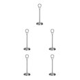 thumbnail image 3 of Baohd Contemporary Table Number Holder Photo Stand for Trendy Hotel Settings Silvery 20cm 5Set, 3 of 6
