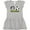AC-Heather Grey, variant on Go, Brazil- Soccer, Football Girls Toddler Dress