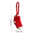 thumbnail image 3 of Bolsas de Regalo de Navidad Decoración de Regalo de Navidad Hecha a Mano de Punto Decoración de Navidad Copo de Nieve Llavero de Santa Claus Calcetines de Lana de Navidad Decoraciones de Navidad para, 3 of 6