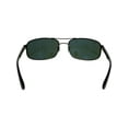 thumbnail image 2 of Ray-Ban Men's Polarized Icons RB3445-002/58-61 Black Rectangle Sunglasses, 2 of 3