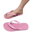 thumbnail image 7 of Wensltd Women Beach Sandals Flat Comfortable Slide Sandals Indoor Outdoor Versatile Summer Flip-flops Walking Pink, 7 of 7