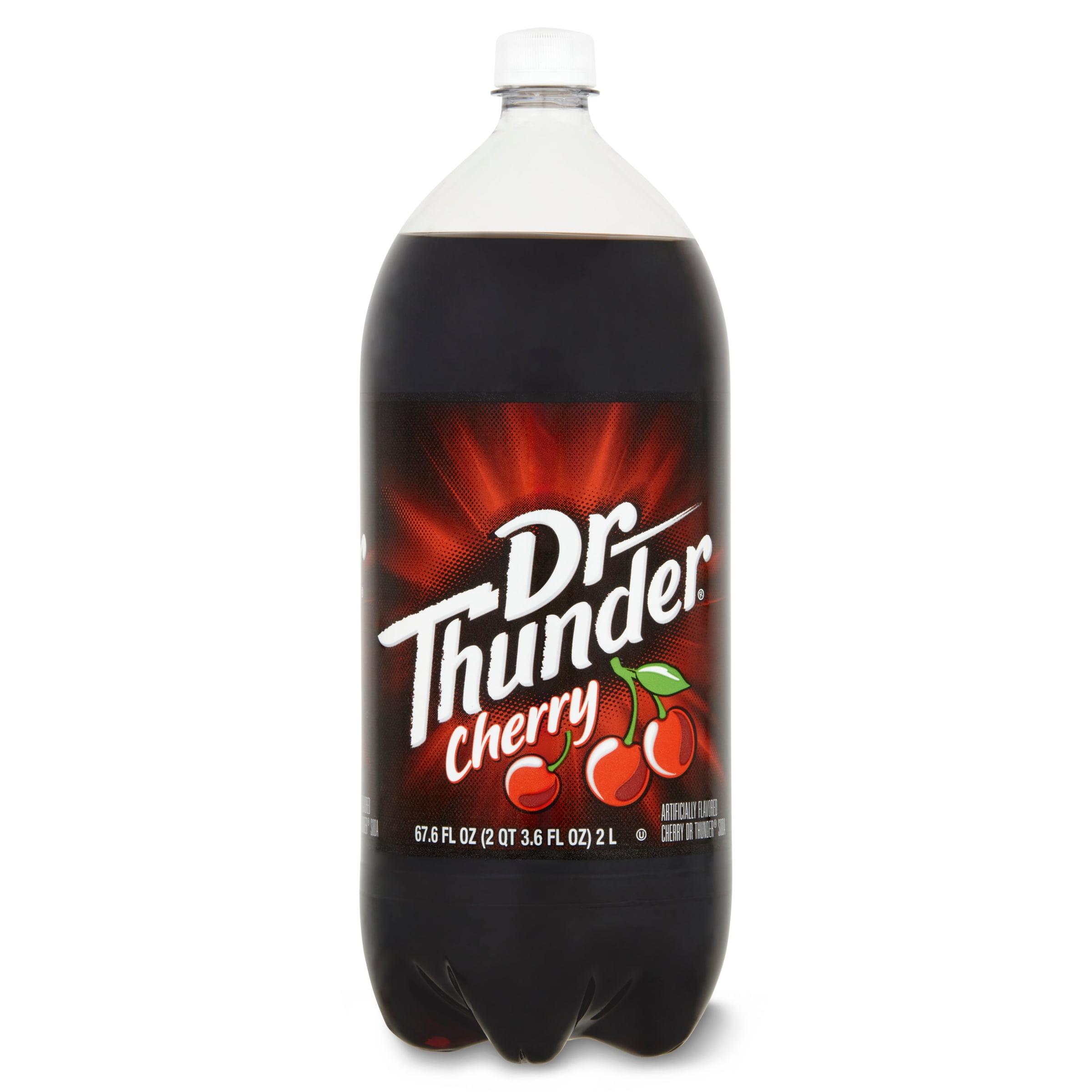 Great Value Cherry Cola Soda, 2 Liter Bottle