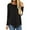 BLACK, variant on SHIBEVER Women Fall Tops Solid Long Sleeve Tunic Shirts Loose Workout Tee Casual Blue Autumn Dressy T Shirt Clothing Size XXL