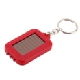 thumbnail image 1 of Mini llavero de luz Solar portátil, linterna de acampada con 3 luces LED (rojo), 2 uds., 1 of 2