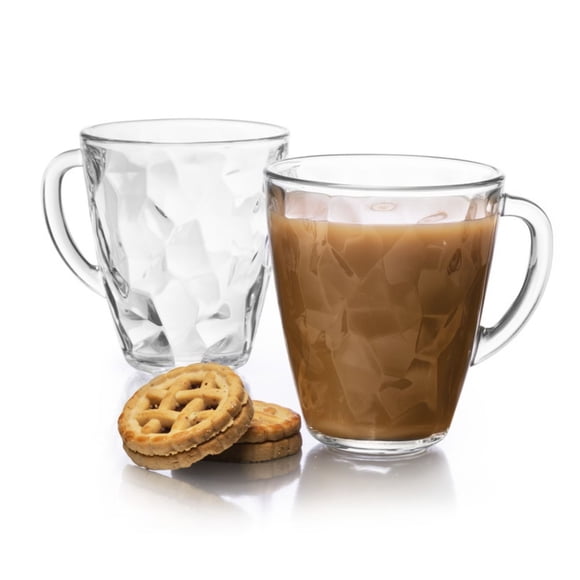 Taza Alaska de Vidrio 345 ml 12 Piezas